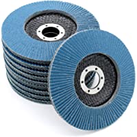 Discos Abrasivos Profesionales │ azul │ 10 piezas │ Ø 125 mm │ grano 60 │ Inox │ Discos de Rectificación │ Disco de…
